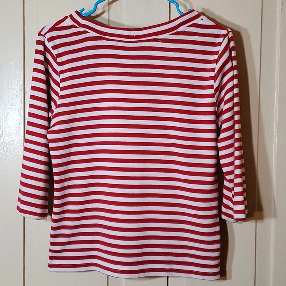 Bobbie Brooks Striped Blouse - Picture 5 of 7